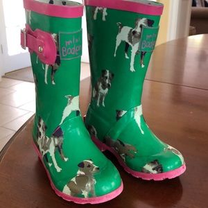 Mini Boden Dog Rain Boots 